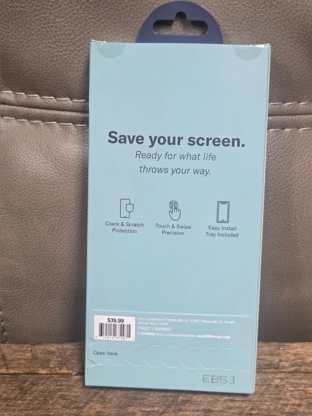 GoTo Samsung Galaxy S22 Screen Protector Premium Tempered Glass New Bin 1E